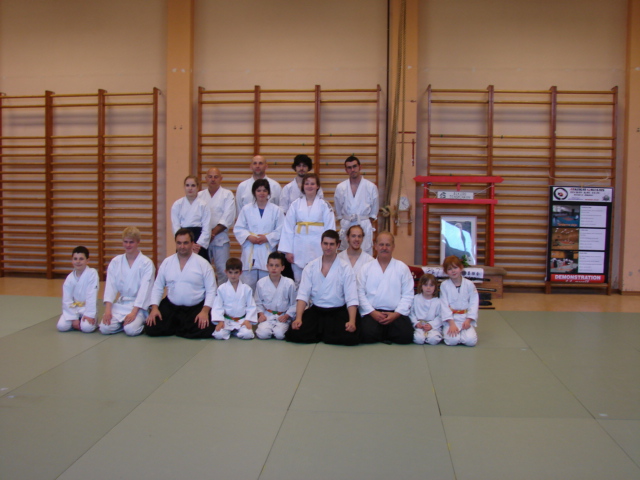photo de groupe - stage aikido 16 mai 2015